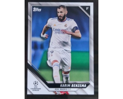 TOPPS UEFA CHAMPIONS LEAGUE 2021/2022 BANZEMA Nº135