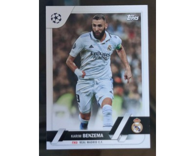 TOPPS UEFA CHAMPIONS LEAGUE 2022/2023 BANZEMA Nº14