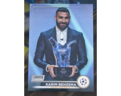 TOPPS STADIUM CHROME 2022/2023 BENZEMA Nº3