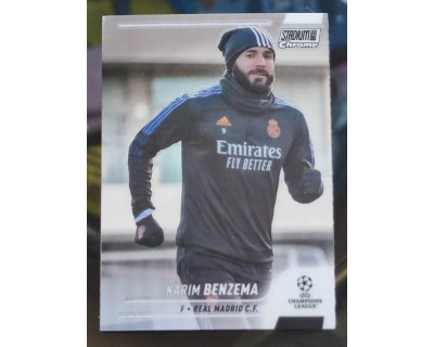 TOPPS STADIUM CHROME 2021/2022 BENZEMA Nº68