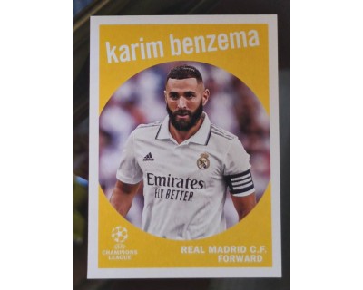 TOPPS UCL 2022/2023 BENZEMA 59-18