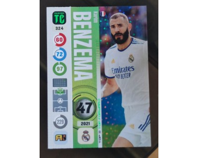 PANINI TOP CLASS 2022 BENZEMA Nº324