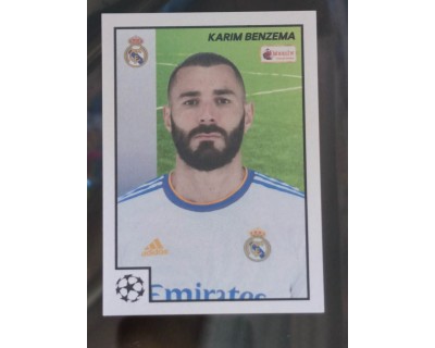 TOPPS MERLIN HETITAGE 97 2021/2022 BENZEMA Nº25