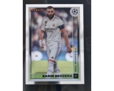 TOPPS MERLIN UCL 2022/2023 BENZEMA Nº120