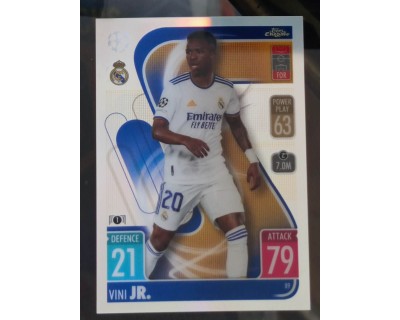 TOPPS CHROME MATCH ATTAX 2022/2023 VINI JR. Nº89