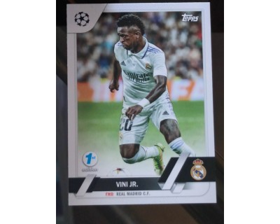 TOPPS UEFA CHAMPIONS LEAGUE 2022/2023 VINI JR. Nº20 1ST EDITION