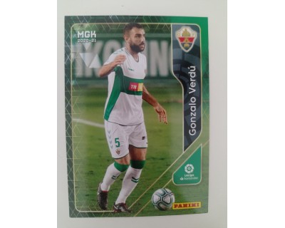 Megacracks 2020/2021 GONZALO VERDU Elche CF N 348 SEGUNDA EDICION