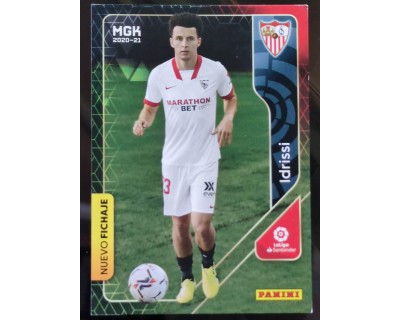 Megacracks 2020/2021 IDRISSI ULTIMO FICHAJE Nº 484 SEGUNDA EDICION