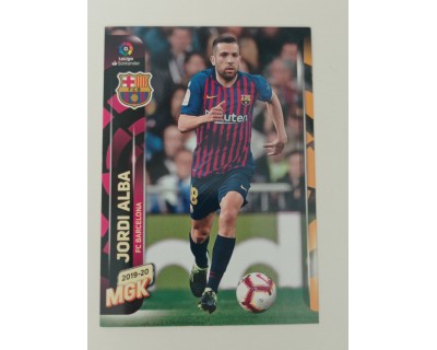 Megacracks 2019/2020 JORDI ALBA FC BARCELONA N° 63