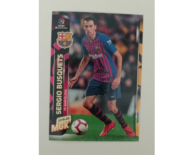 Megacracks 2019/2020 SERGIO BUSQUETS FC BARCELONA N° 64