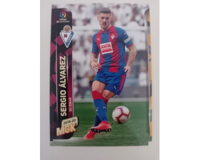 Megacracks 2019/2020 SERGIO ALVAREZ SD EIBAR N° 119 BIS SEGUNDA EDICION