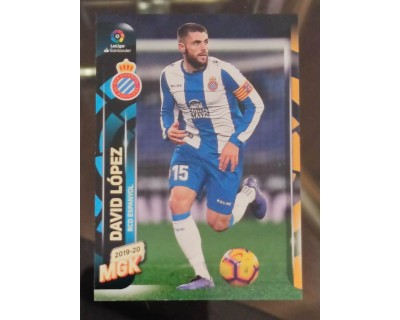 Megacracks 2019/2020 DAVID LOPEZ RCD ESPANYOL N° 131