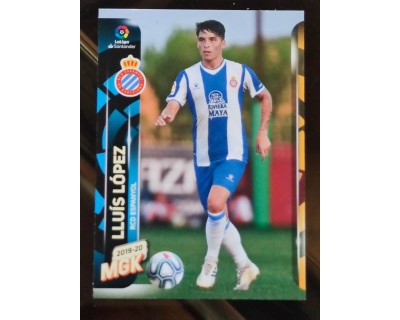 Megacracks 2019/2020 LLUIS LOPEZ RCD ESPANYOL N° 132 BIS SEGUNDA EDICION