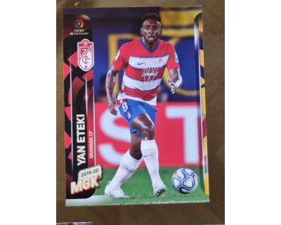 Megacracks 2019/2020 YAN ETEKI GRANADA CF N° 174 BIS SEGUNDA EDICION