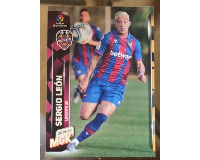 Megacracks 2019/2020 SERGIO LEON LEVANTE UD N° 216 BIS SEGUNDA EDICION