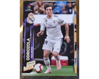 Megacracks 2019/2020 ODRIOZOLA REAL MADRID N° 223 BIS SEGUNDA EDICION