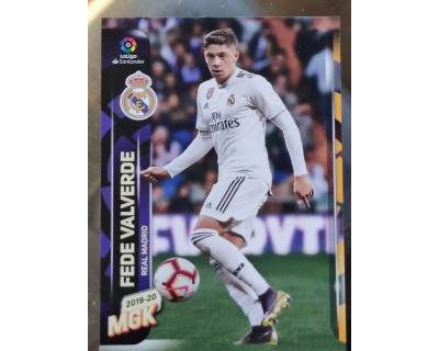 Megacracks 2019/2020 FEDE VALVERDE REAL MADRID N° 229 BIS SEGUNDA EDICION