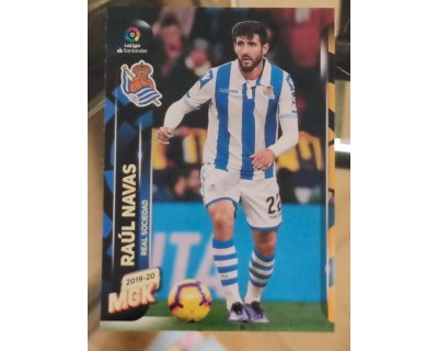 Megacracks 2019/2020 RAUL NAVAS REAL SOCIEDAD N° 278