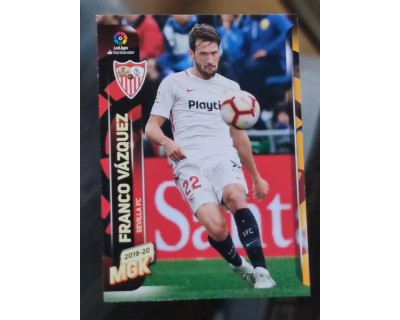 Megacracks 2019/2020 FRANCO VAZQUEZ SEVILLA FC N° 301