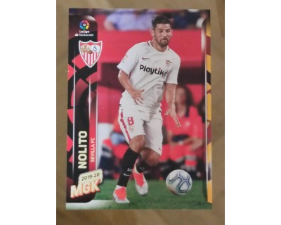 Megacracks 2019/2020 NOLITO SEVILLA FC N° 304 SEGUNDA EDICION