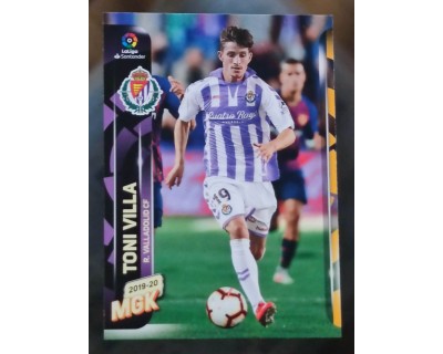 Megacracks 2019/2020 TONI VILLA R. VALLADOLID CF N° 338