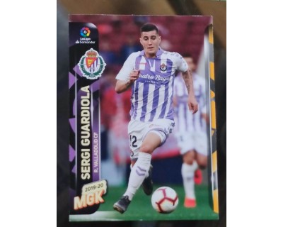 Megacracks 2019/2020 SERGI GUARDIOLA R. VALLADOLID CF N° 340