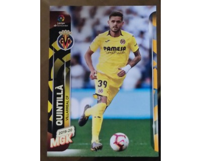 Megacracks 2019/2020 QUINTILLA VILLARREAL CF N° 350 BIS SEGUNDA EDICION