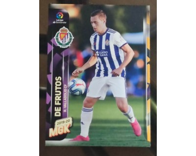 Megacracks 2019/2020 DE FRUTOS N° 443 NUEVO FICHAJE SEGUNDA EDICION