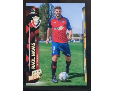 Megacracks 2019/2020 RAUL NAVAS N° 464 NUEVO FICHAJE SEGUNDA EDICION