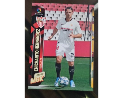 Megacracks 2019/2020 CHICHARITO HERNANDEZ N° 480 NUEVO FICHAJE SEGUNDA EDICION