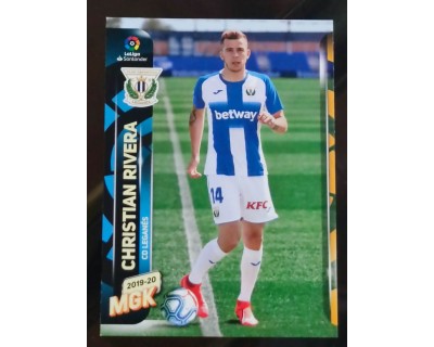 Megacracks 2019/2020 CHRISTIAN RIVERA N° 484 NUEVO FICHAJE SEGUNDA EDICION