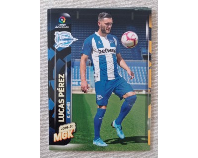 Megacracks 2019/2020 LUCAS PEREZ D. ALAVES N° 17 SEGUNDA EDICION