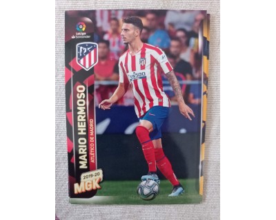 Megacracks 2019/2020 MARIO HERMOSO ATLETICO DE MADRID N° 44 BIS SEGUNDA EDICION