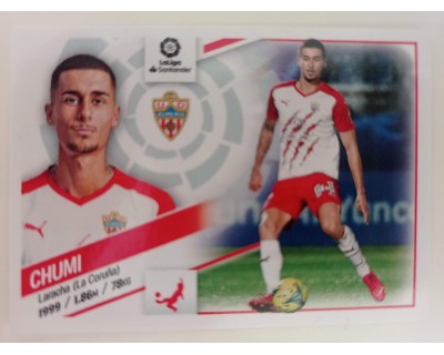 Cromo Liga Este 2022/2023 CHUMI UD ALMERIA Nº8