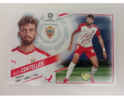 Cromo Liga Este 2022/2023 ALEX CENTELLES UD ALMERIA Nº9B