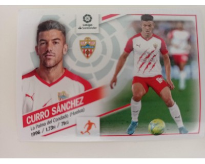 Cromo Liga Este 2022/2023 CURRO SANCHEZ UD ALMERIA Nº13