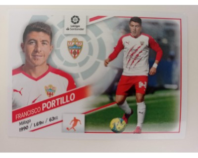 Cromo Liga Este 2022/2023 FRANCISCO PORTILLO UD ALMERIA Nº16