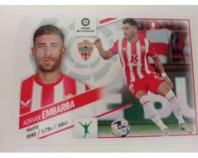 Cromos Liga Este 2022/2023 EMBARBA UD ALMERIA Nº17BIS COLOCA CUARTA EDICION