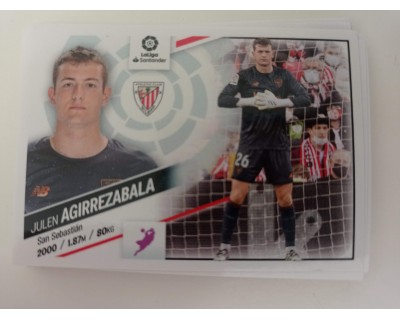 Cromo Liga Este 2022/2023 JULEN AGIRREZABALA Nº4