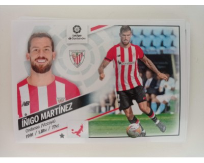 Cromo Liga Este 2022/2023 IÑIGO MARTINEZ Nº7