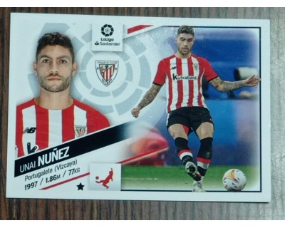 Cromo Liga Este 2022/2023 UNAI NUÑEZ ATHLETIC CLUB Nº8B