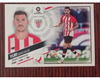 Cromo Liga Este 2022/2023 YURI BERCHICHE ATHLETIC CLUB Nº11