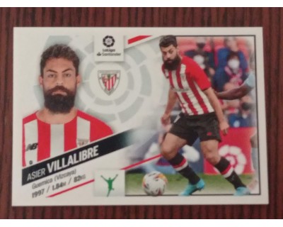 Cromo Liga Este 2022/2023 ASIER VILLALIBRE ATHLETIC CLUB Nº18B