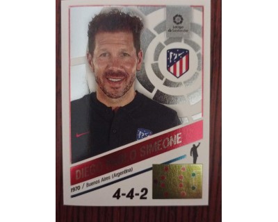 Cromo Liga Este 2022/2023 SIMEONE ATLETICO DE MADRID Nº2