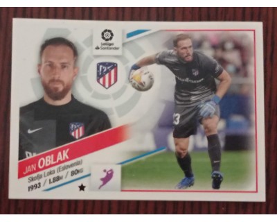 Cromo Liga Este 2022/2023 OBLAK ATLETICO DE MADRID Nº3