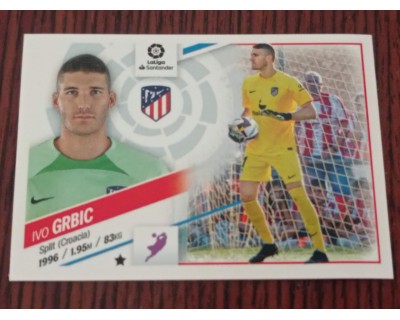 Cromo Liga Este 2022/2023 GRBIC ATLETICO DE MADRID Nº4 CUARTA EDICION