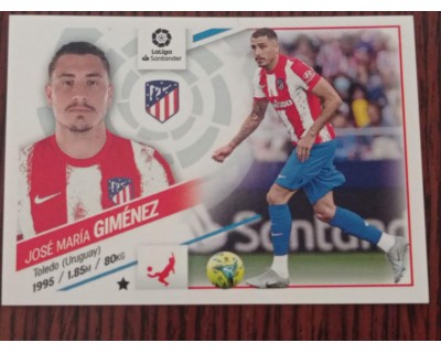 Cromo Liga Este 2022/2023 GIMENEZ ATLETICO DE MADRID Nº7