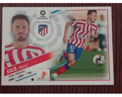 Cromos Liga Este 2022/2023 SAUL Nº9BIS COLOCA CUARTA EDICION