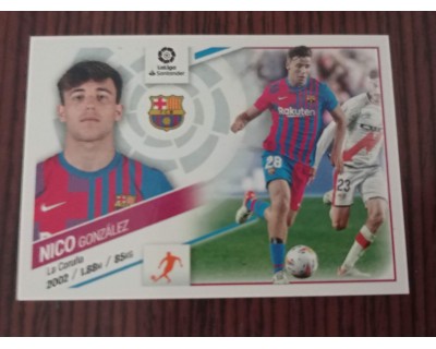 Cromo Liga Este 2022/2023 NICO FC BARCELONA Nº13