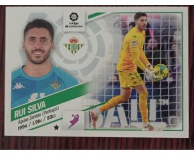 Cromo Liga Este 2022/2023 RUI SILVA Real Betis Nº3